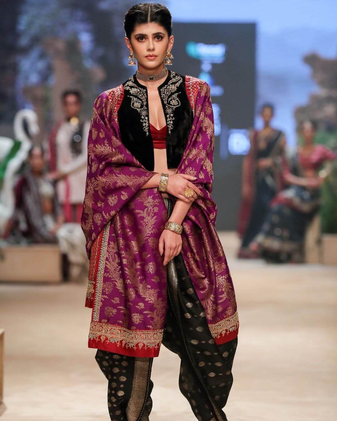 Sanjana Sanghi's Stunning Entry In Amazing Dress