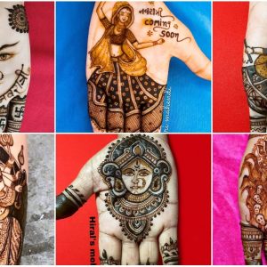 15+ Best Mehndi Designs For Navratri 2018 - Photos & Inspirations | Latest Mehndi  Designs For Durga Pooja/Pujo/Garba