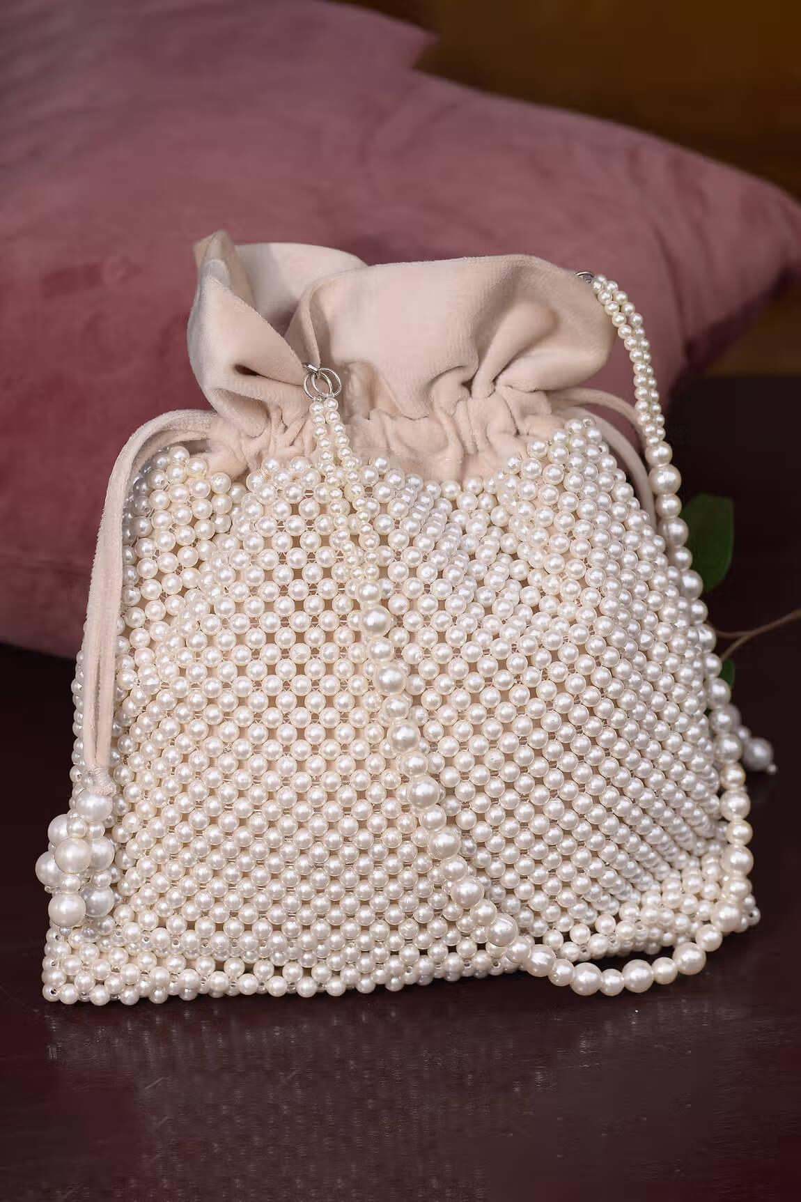 Pearl Studded Potli Bag