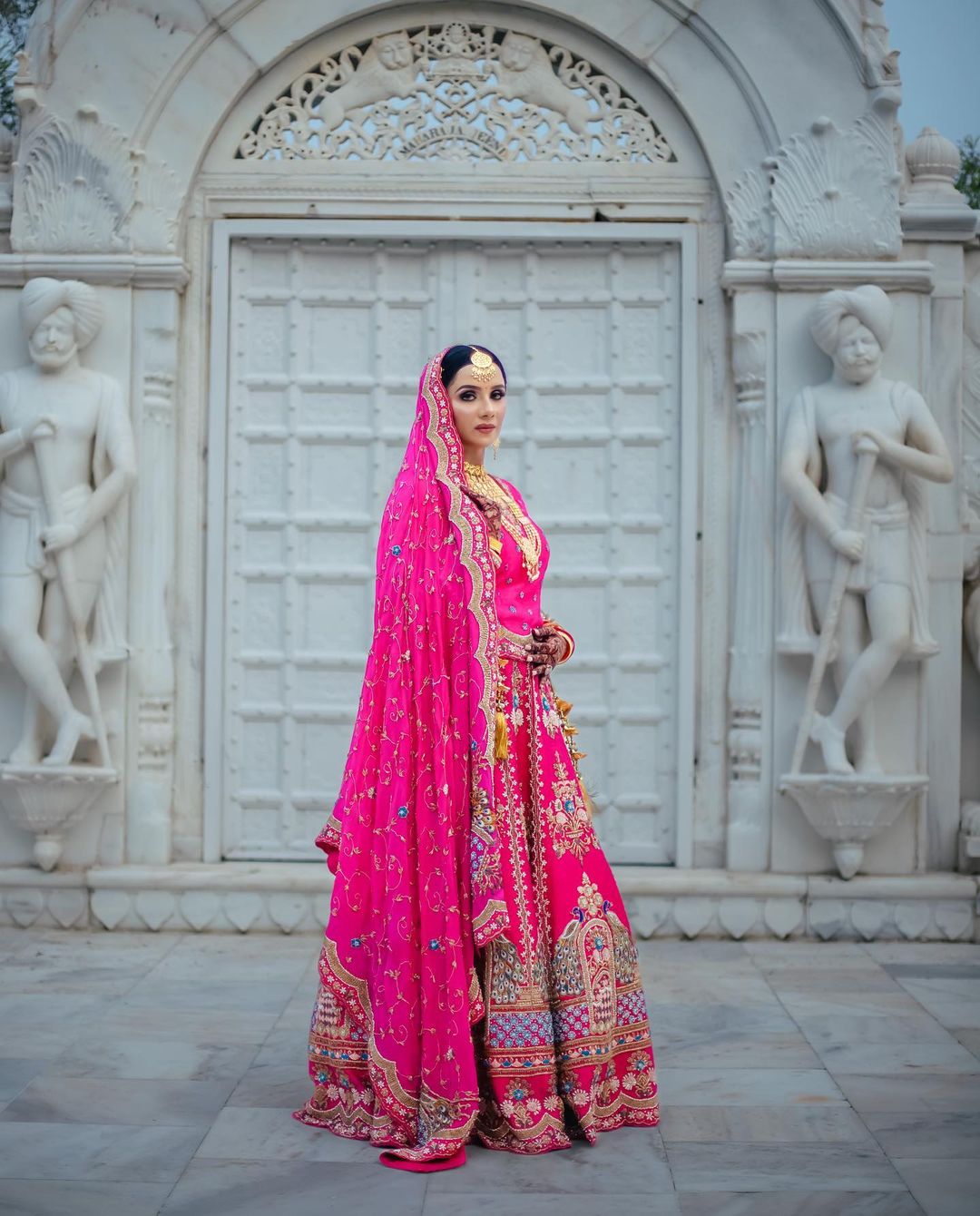 Pink Embroidered Lehenga for Your Cultural Wedding