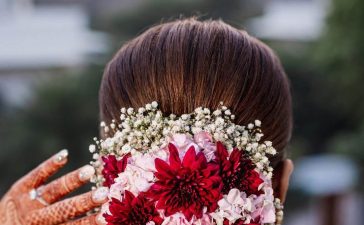 Bridal Floral Bun Hairstyles And Ideas For Your Big Day