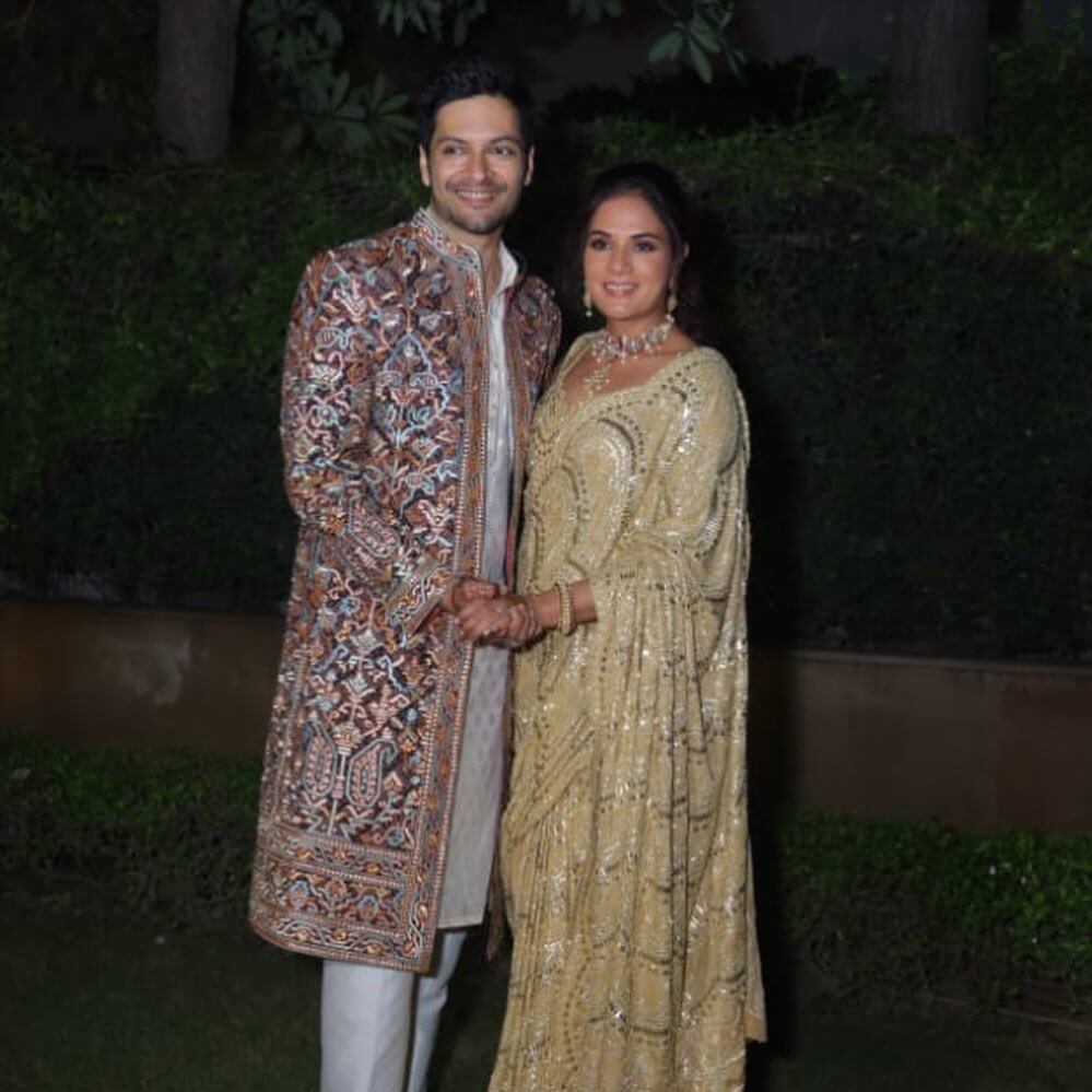 Richa Chadha And Ali Fazal’s Cocktail Party Pictures