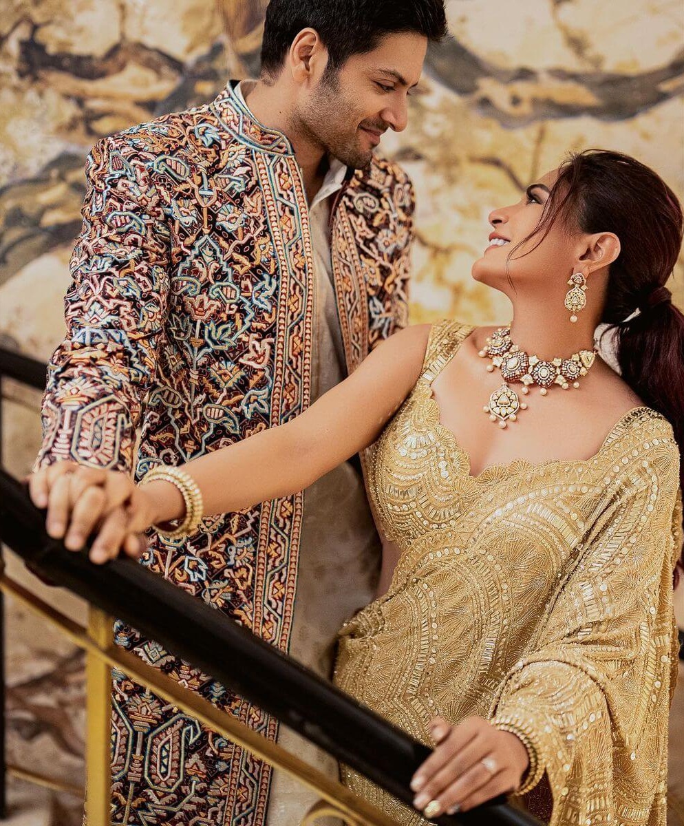 Richa Chadha And Ali Fazal’s Cocktail Party Pictures