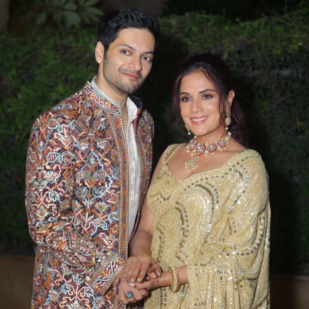 Richa Chadha And Ali Fazal’s Cocktail Party Pictures