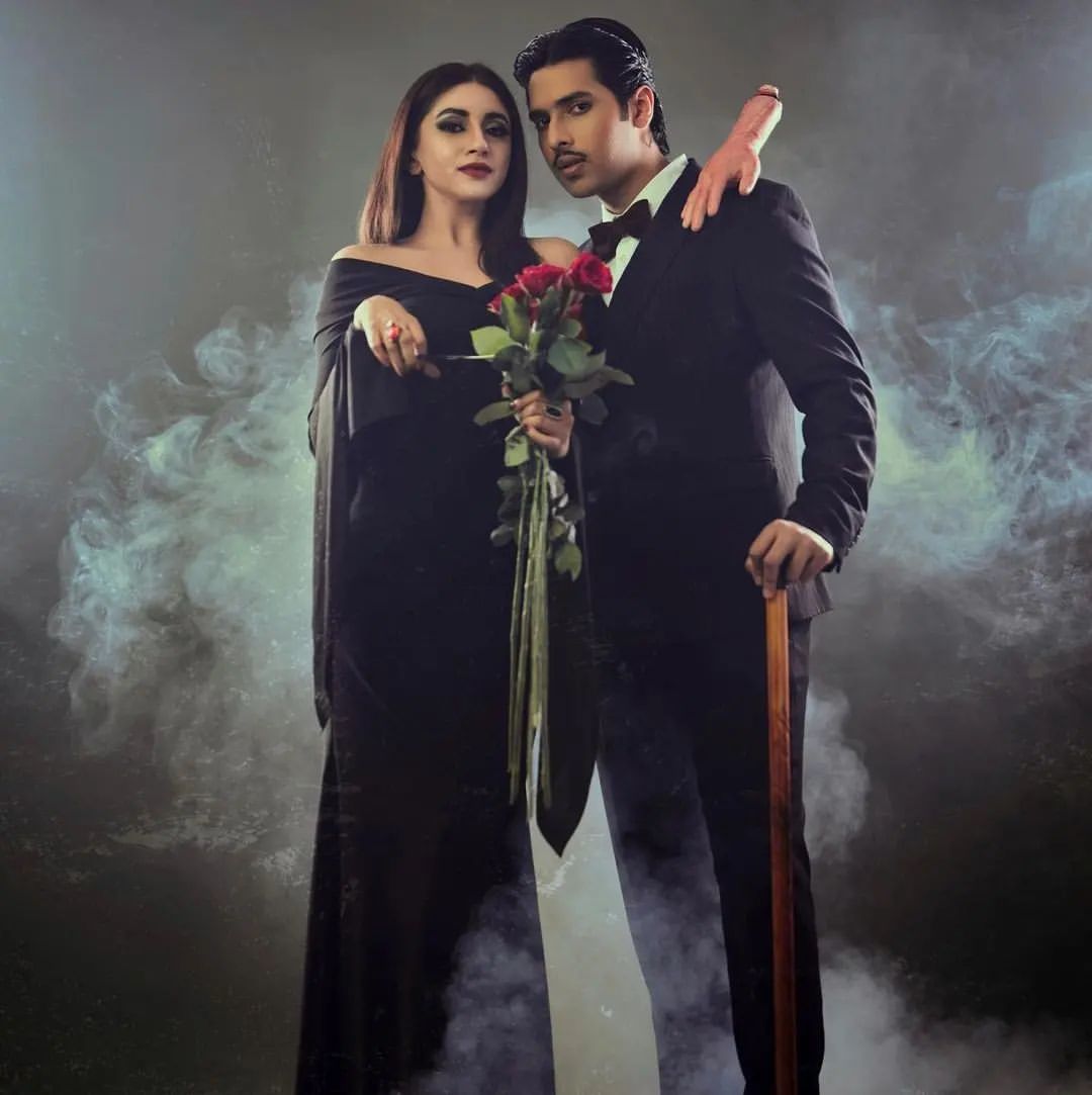 Singer Armaan Malik And Lifestyle Blogger Aashna Shroff's Halloween Look