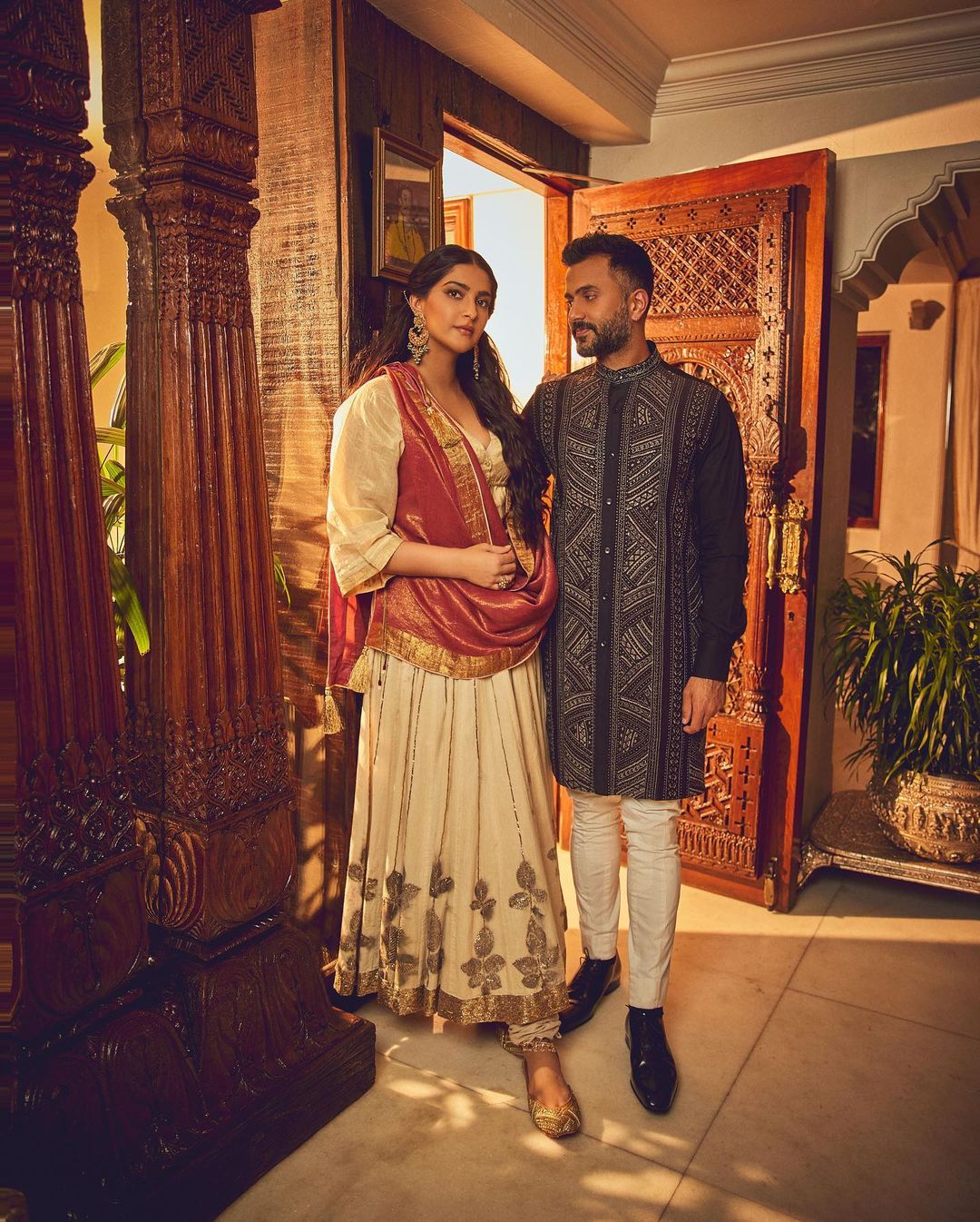 Sonam Kapoor With Her Husband Anand Ahuja