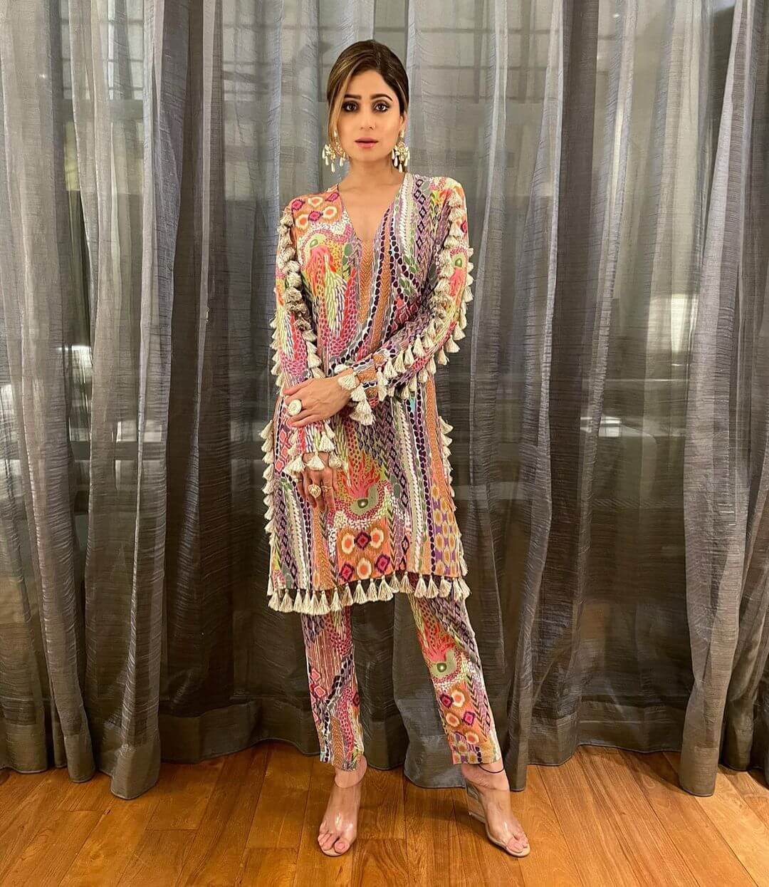 The African Style Look Of Shamita Shetty