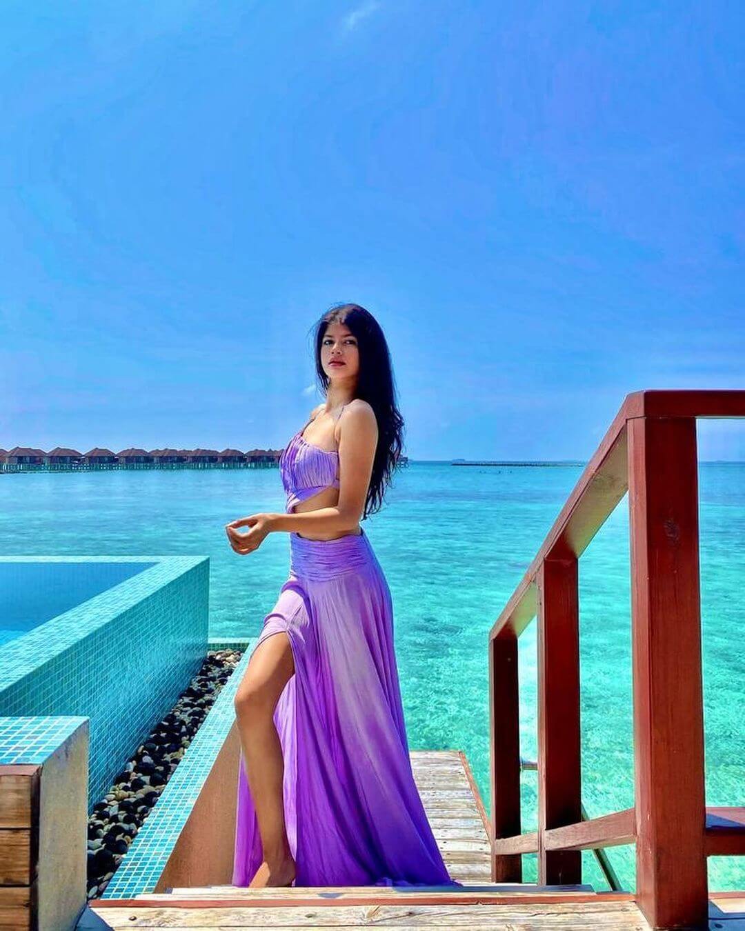 The Ombre Cut-Out Dress Of Anjini Dhawan