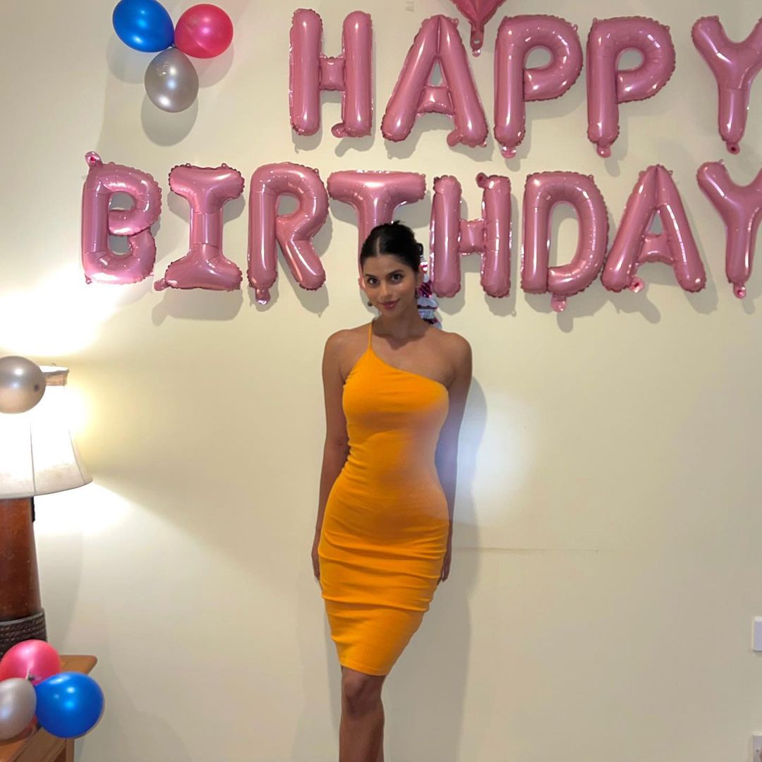 The Shoulder Strappy Sheath Dress Of Suhana Khan