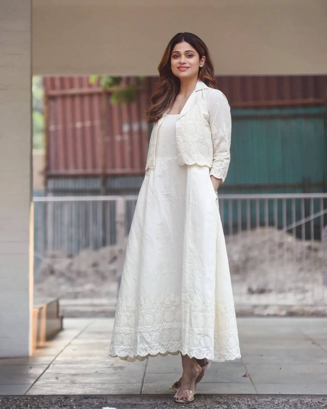 The White Simplicity Goddess Shamita Shetty