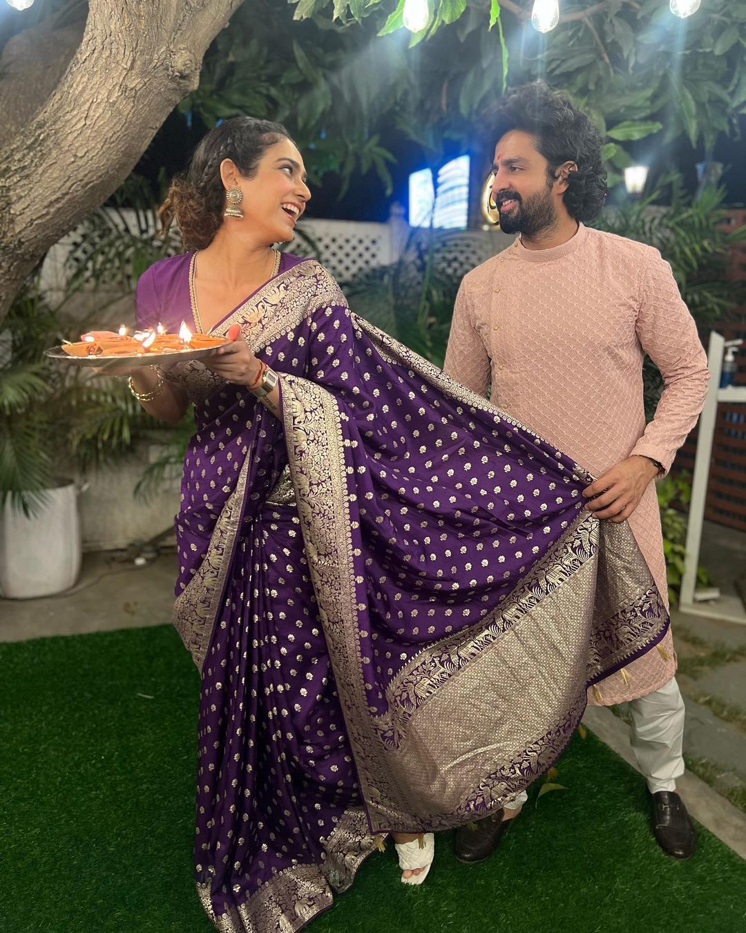 Aakanksha Singh With Husband Kunal Sain