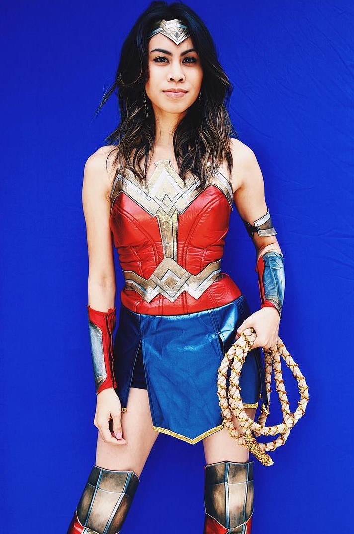 Ashley Is Looking Stunning In This Wonder Woman Cosplay Fit