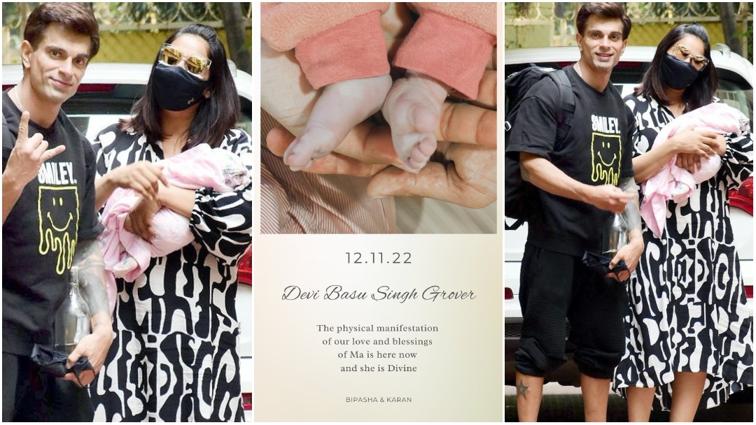 Bipasha Basu And  Karan Singh Grover's Baby Girl Devi Basu Grover
