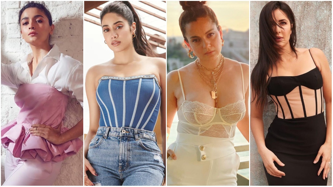 Bollywood Actresses Love For Corset  Outfits