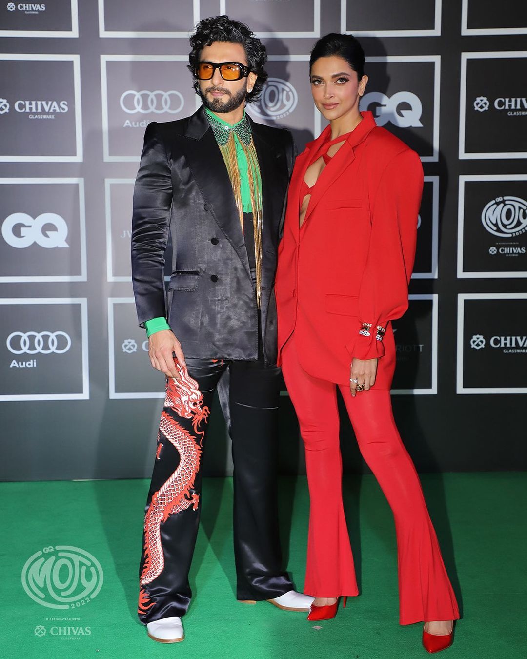 Deepika Padukone And Ranveer Singh, At The Year 2022 Awards