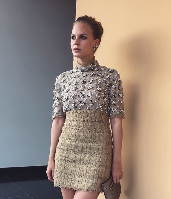 Stunning Look In Beautiful Embroidered Mini Dress