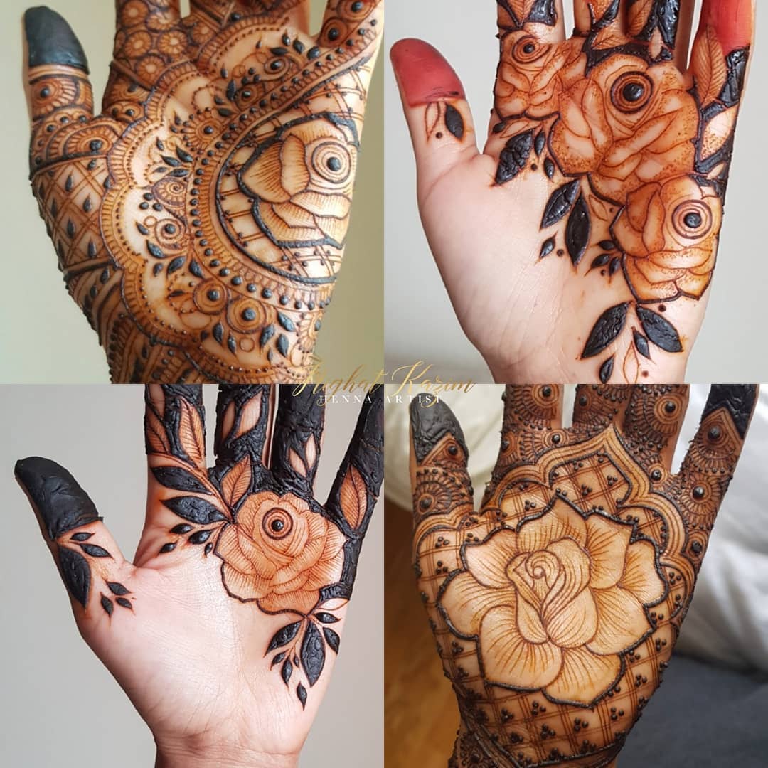 The Blooming Rose Henna Design Inspirations