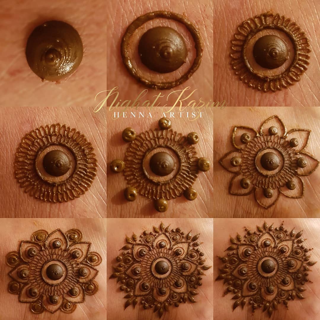 The Floral Mandala Henna Design