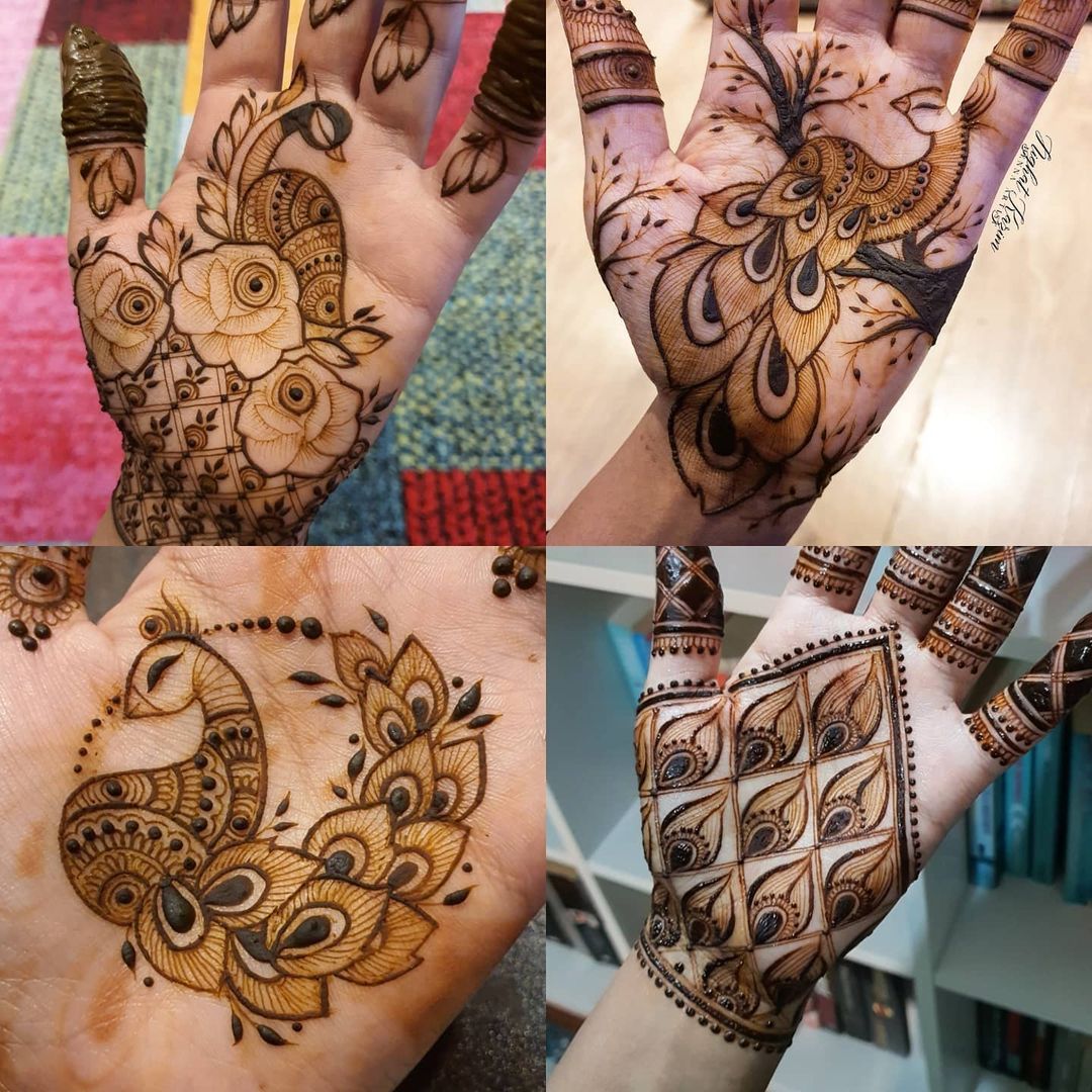 The Peacock Motif Henna Design Ideas