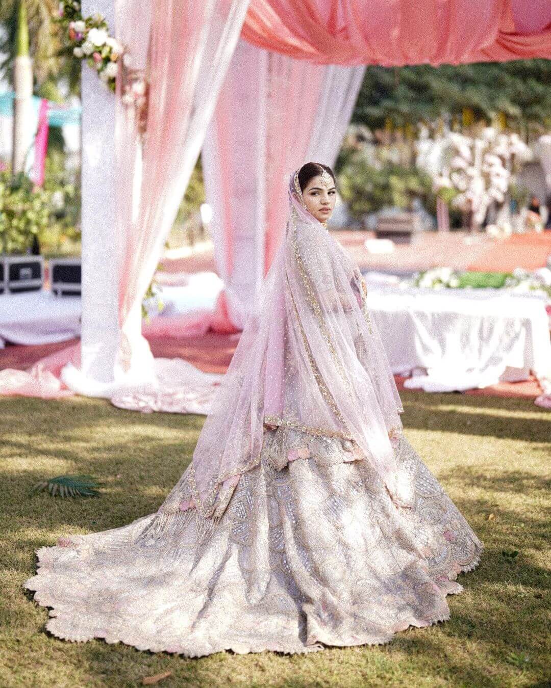 The Princess Pink Shade Of Lehenga Shades Of Bridal Pink Lehenga For Her Wedding Day