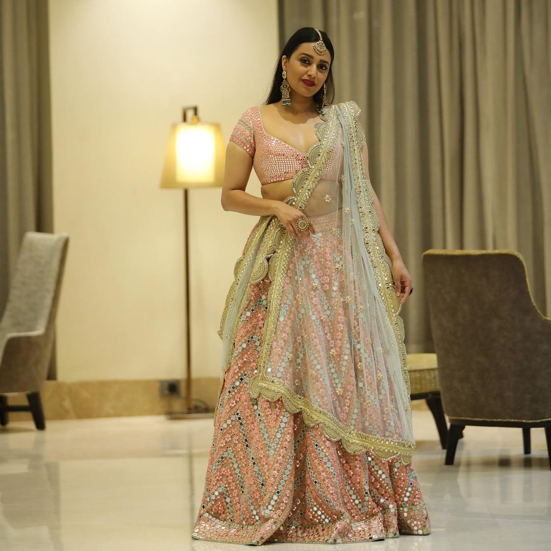 The Wedding Reception Style Of Swara Bhaskar