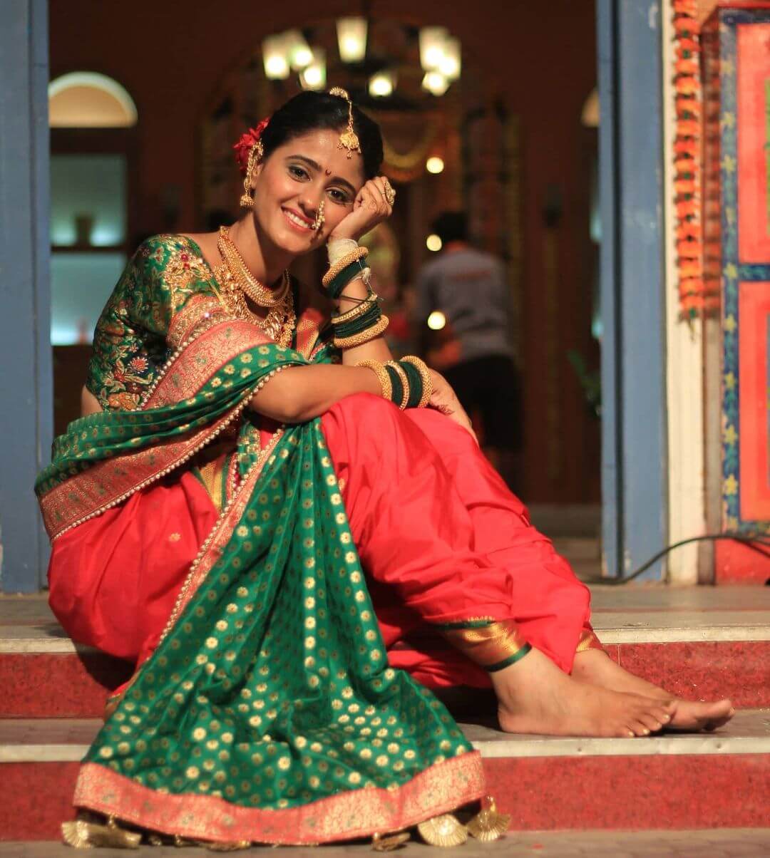 Ayesha Singh In Traditional Maharashtrian Outfit