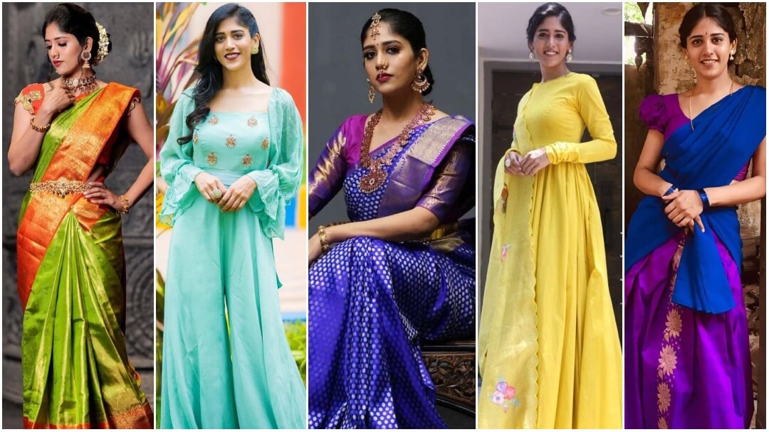 Dazzling Diva Chandini Chowdary In Her Glossy Fashion Fits