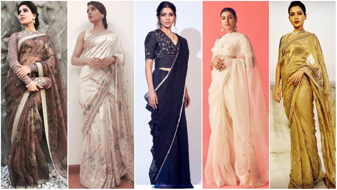 Samantha's Saree Designs Brings In The Festive Spirit With A Stylish Touch