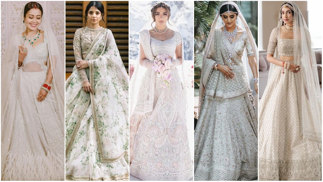 Latest Lehenga Choli Off White Pakistani Bridal Dress Online – Nameera By  Farooq | forum.iktva.sa