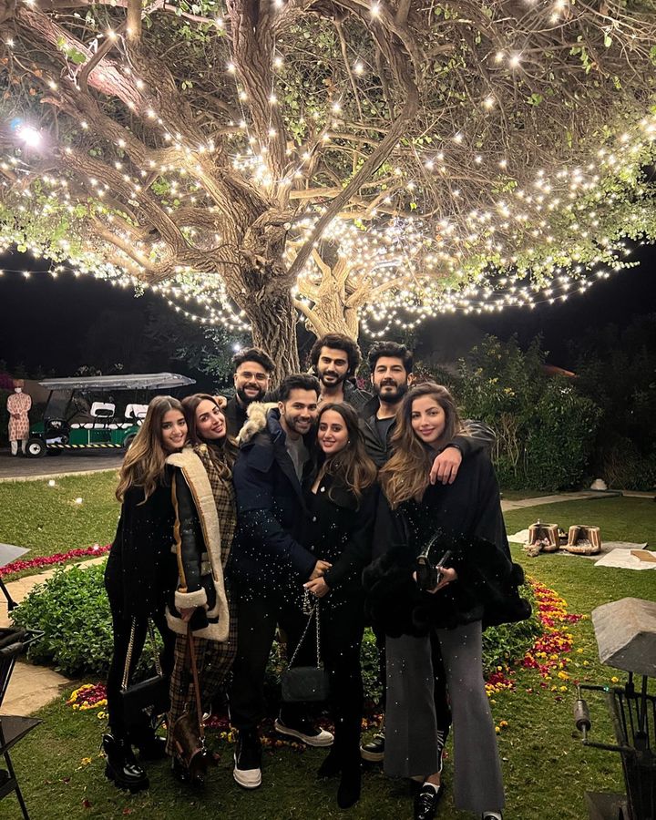 Arjun-Malaika And Varun-Natasha's New Year Celebration Along With Kunal Rawal And Mohit Marwah