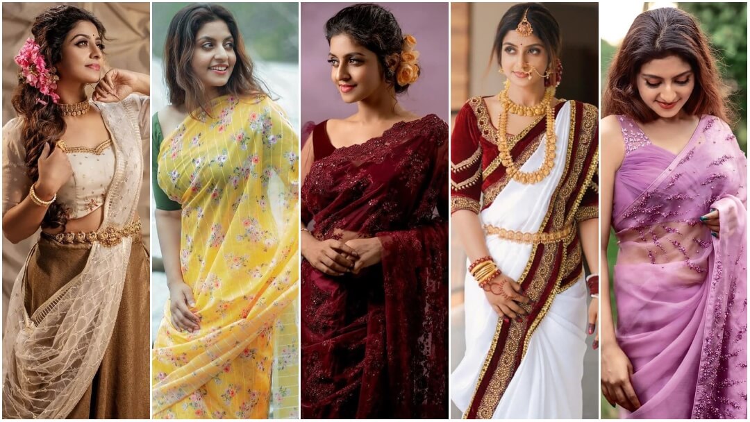 Athmiya Rajan Taditonal Outfits And Looks