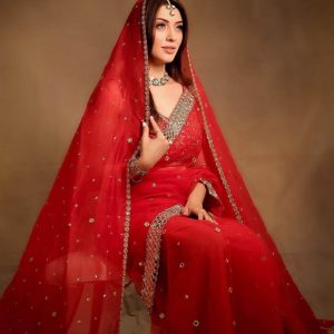 Hanshika Motwani Tempting & Ethnical Looks & Outfits: Bridal Outfit & Looks 