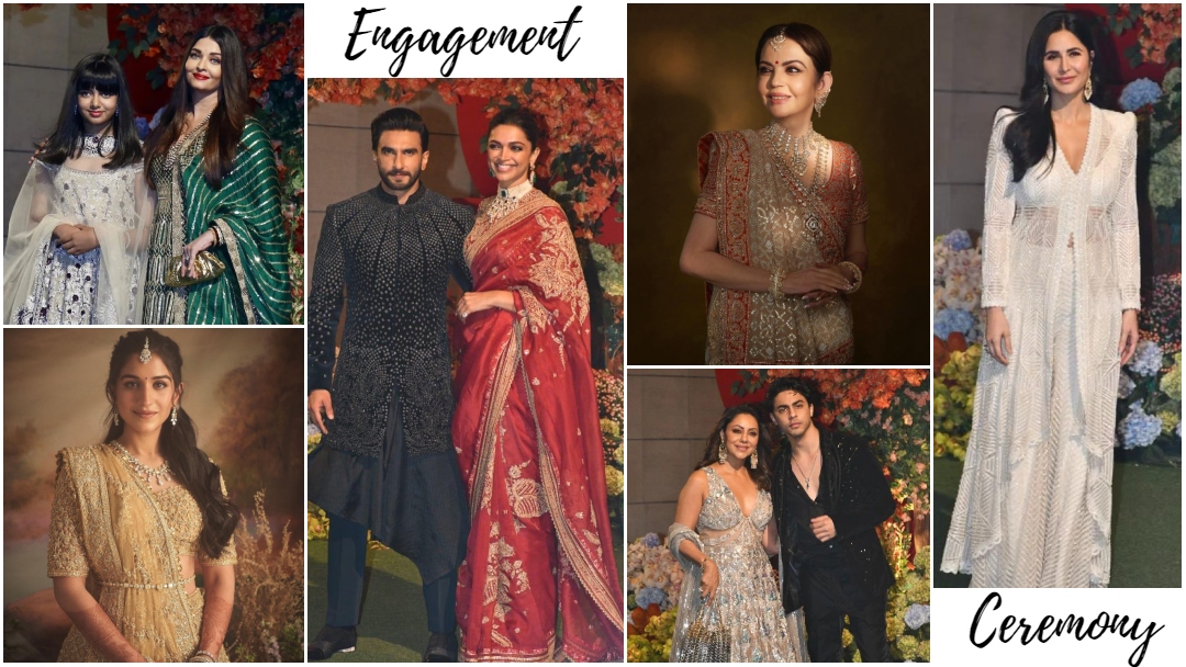 Celebrities At Anant Ambani And Radhika Engagement Ceremony