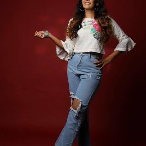 Chandini Tamilarasan Peppy Looks & Outfits : Western Outfit & Looks 
