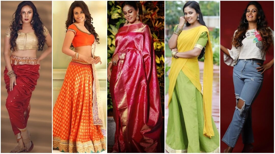 Chandini Tamilarasan Peppy Looks And Outfits