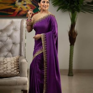 Kranti Redkar Ethnic Saree & Kurta Outfit & Looks : Ethnic Saree Outfit 