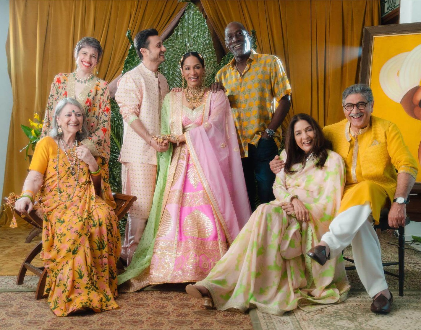 Celebrity Designer And Actor Masaba Gupta Got Married  To Satyadeep Misra