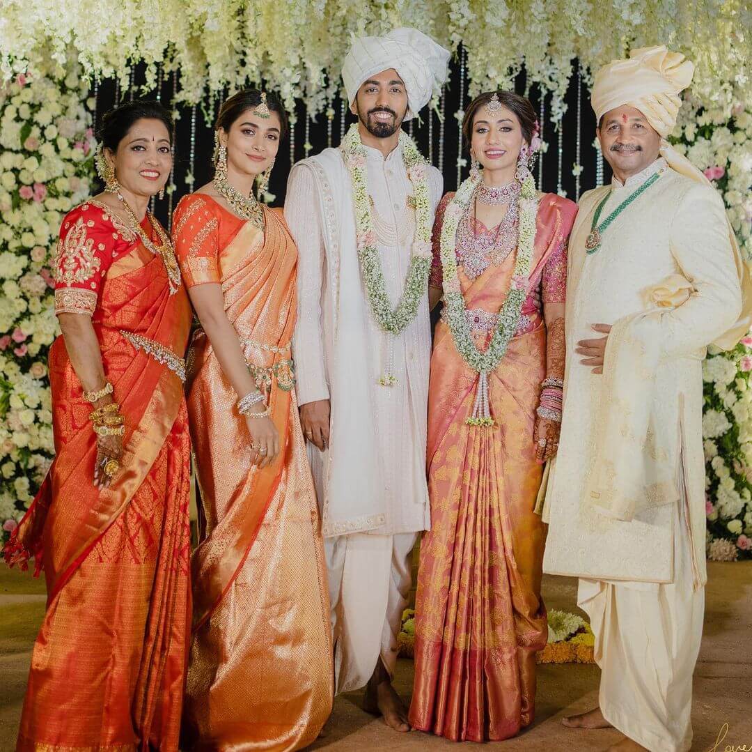 Pooja Hegde's Brother, Rishabh Hegde, And Shivani Shetty's Wedding 