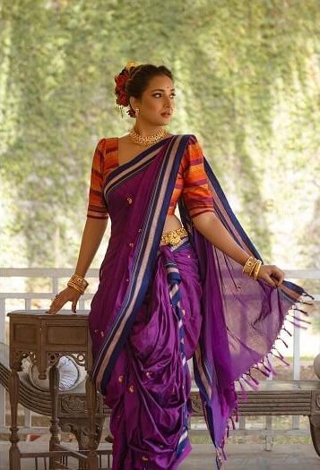 Rupali Bhosale Ethnical & Traditional Saree Outfit, Style & Looks: Traditional Saree Outfit & Look