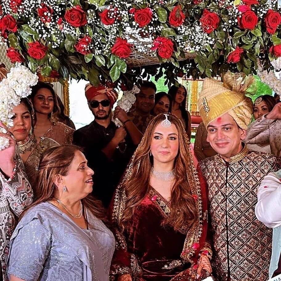 Celebrities At Politician Rrahul Kanal Wedding Ceremony
