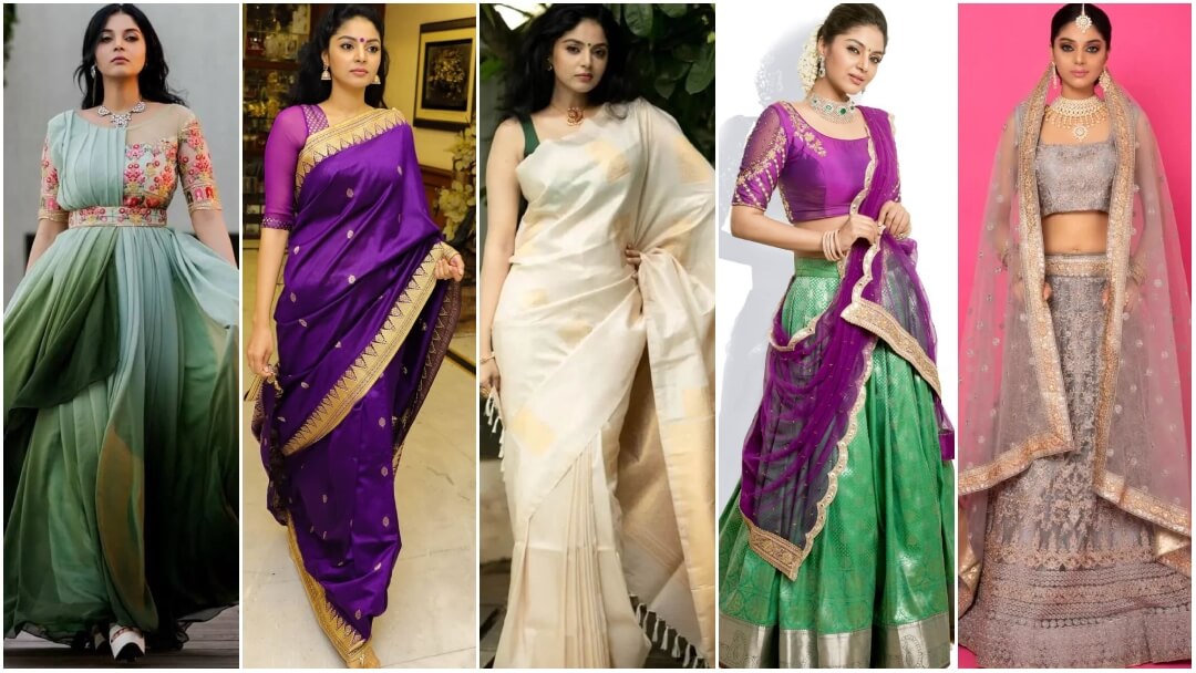 Sanam Shetty Ethnic Outfits And Looks