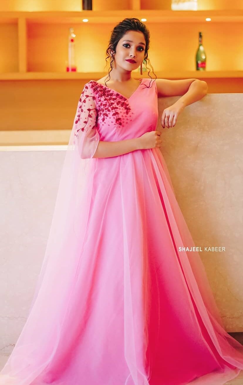 Anikha Surendran Gives Us Princess Vibes In Pink Gown