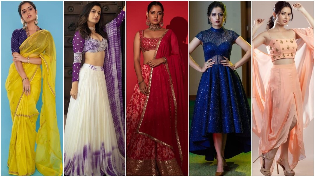 Ashika Ranganath Lovely Outfits And Looks