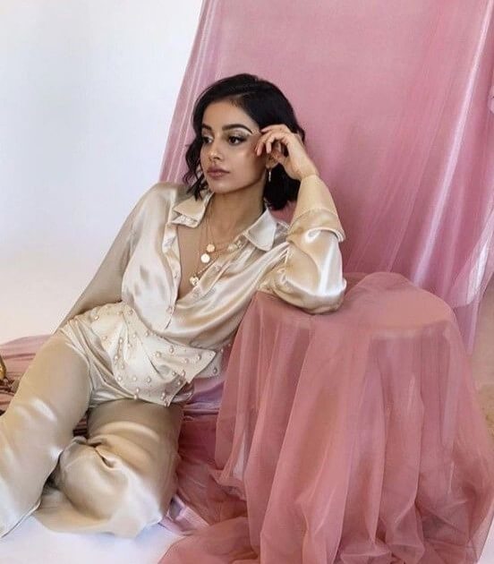 Banita Sandhu Style Game Spells Easy, Chic, and Cool Vibes In Off White Satin Shirt With Pants - Glamorous Western Outfits Looks