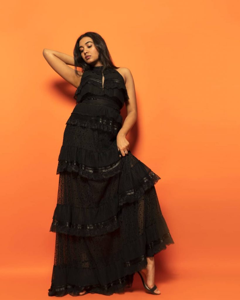 Multilayer Ruffle Gown Shivathmika Rajashekar Amazing Outfits And Looks - K4 Fashion