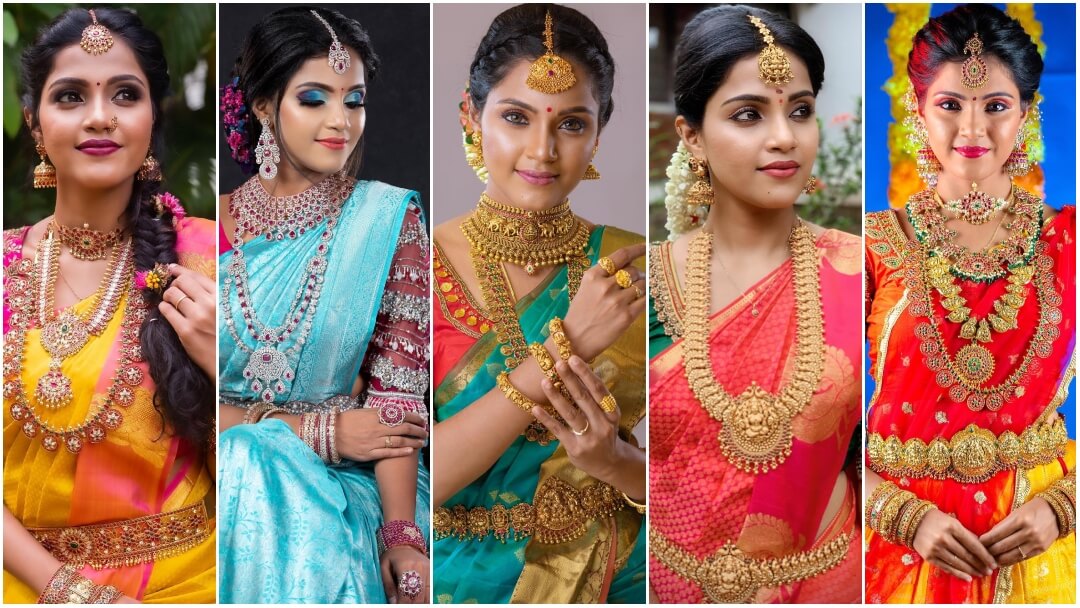  South Actress Vaishali Thaniga Dedicated Bridal Outfits And Looks