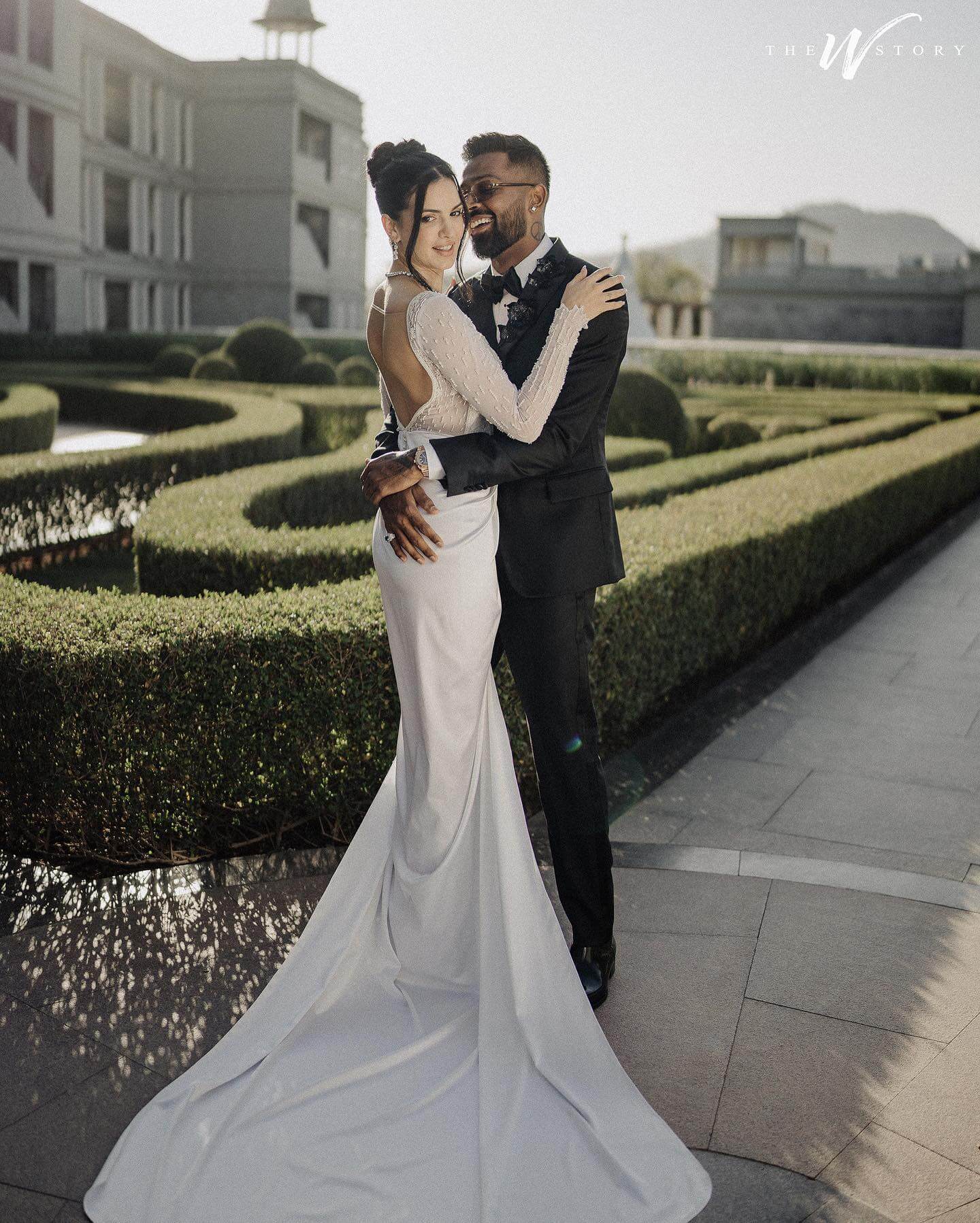 Hardik Pandya and Natasa Stankovic tied the knot again in a white wedding ceremony