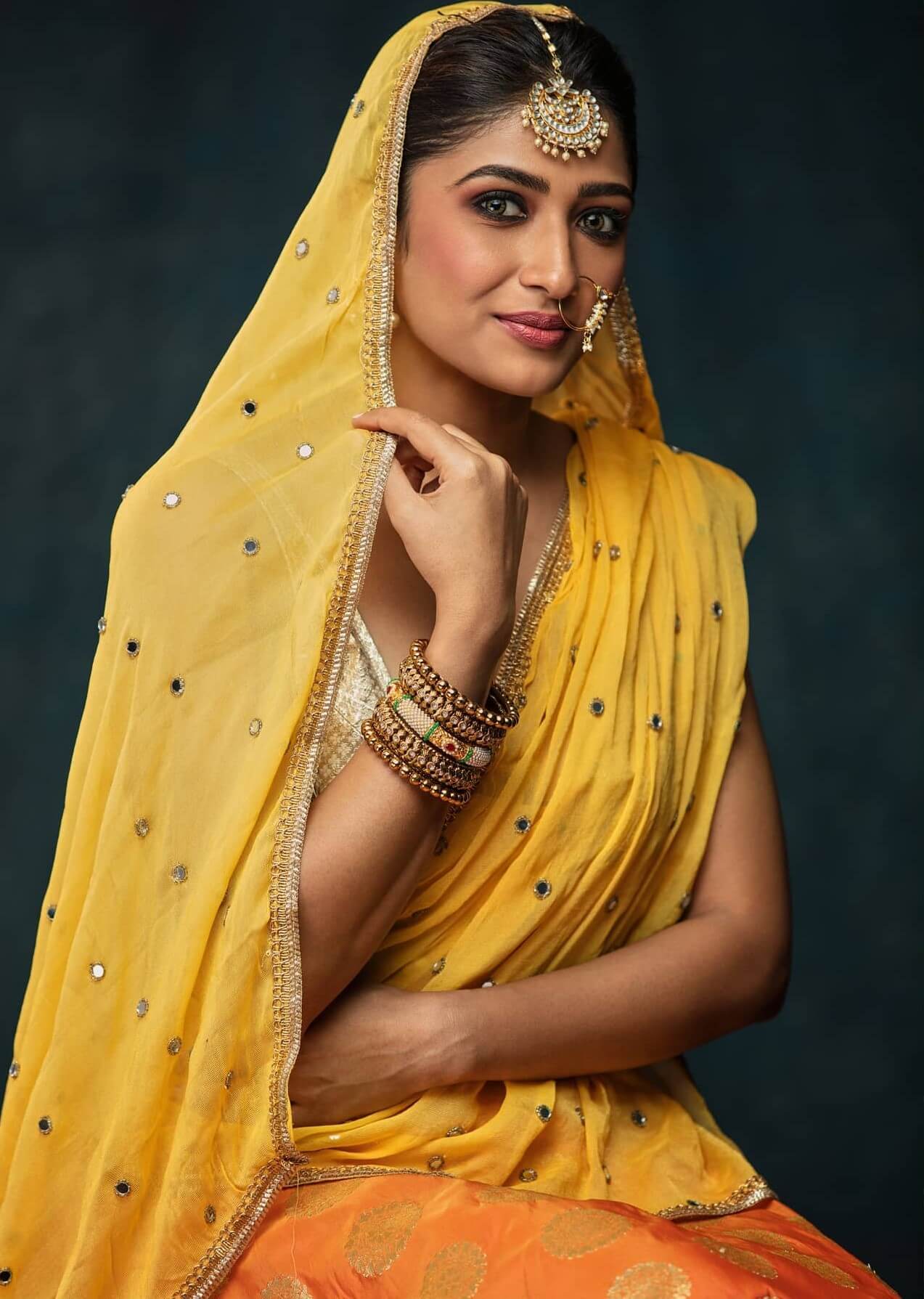 Roshni Prakash Look Beautiful In Traditional Attire Outfit Looks