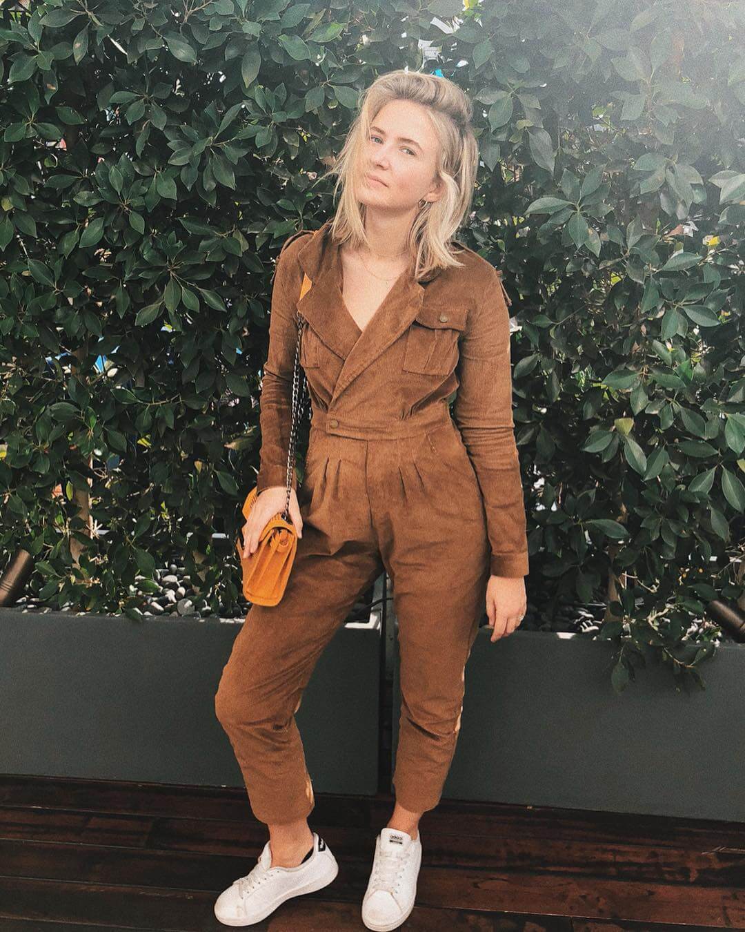 A Brown Jumpsuit for Brunch: Steal the Show Just Like Eliza!