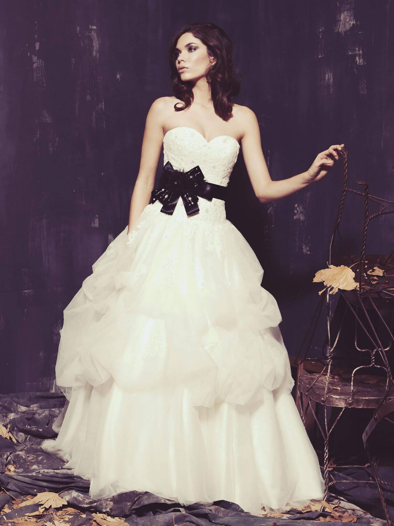 Aarika Wolf Off-White Gown – Photoshoot for Private Label By G Collection - 9